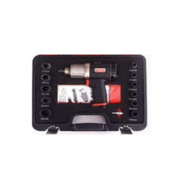 JGO. PISTOLA DE IMPACTO NEUMATICA CON COPAS MANDO 1/2 EN MM DE 13 PZS
