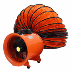 Extractor de Aire Industrial 12” + Ducto 10m