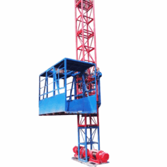 Elevador de construcción de Jaula