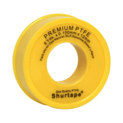 TEFLON P/VAPOR 1/2 AMARILLO ALTA PRESION