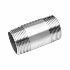 Neplo Acero Inoxidable 1" roscado=10cm