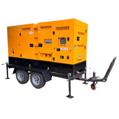 Generador 150KVA Wechai / Alternador Stanford - Trifásico 220V con Remolque 4 ruedas